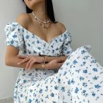 Women-s-Summer-Chiffon-Long-Elegant-Floral-Print-Dress-V-Neck-Vintage-Dress-With-Side-Slits-3