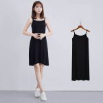 Women-s-clothing-camisole-dress-summer-loose-tops-size-vest-mid-length-versatile-dress-inside-and-5