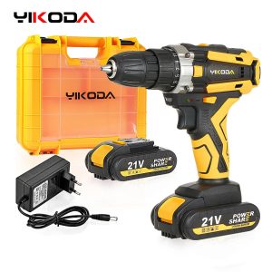 YIKODA-12-16-8-21V-Cordless-Drill-Rechargeable-Electric-Screwdriver-Lithium-Battery-Household-Multi-function-2