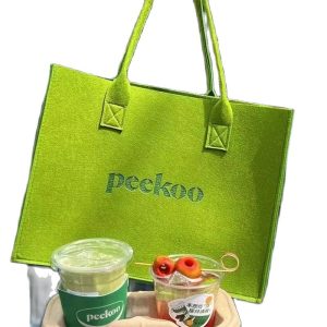 Youth-Tote-Bag-Leisure-Peekoo-Felt-Bag-Womens-Handbag