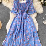 YuooMuoo-Limited-Big-Sales-Women-Dress-Fashion-Romantic-Floral-Print-Chiffon-Summer-Dress-Vacation-Season-Party-3